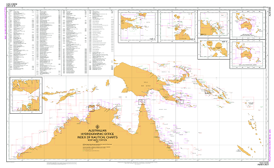 Australian Naval Charts - Northern