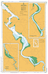 AUS168 Australia Tas, River Tamarm Long Reach to Launcest