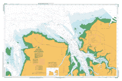 AUS26 Australia, N.coast, NT,  Approaches to Port Darwin